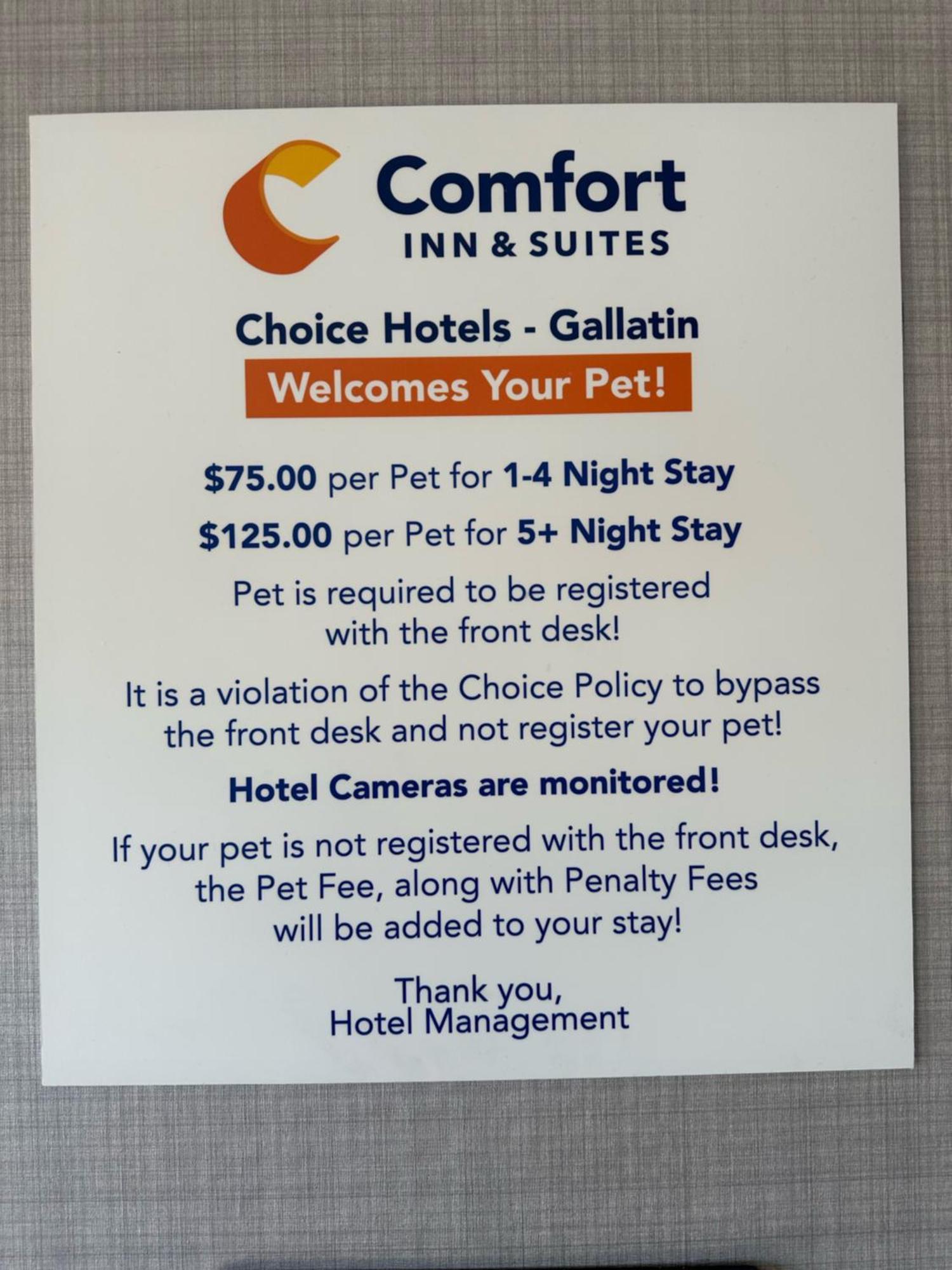 Comfort Inn & Suites Gallatin - Nashville Metro Dış mekan fotoğraf